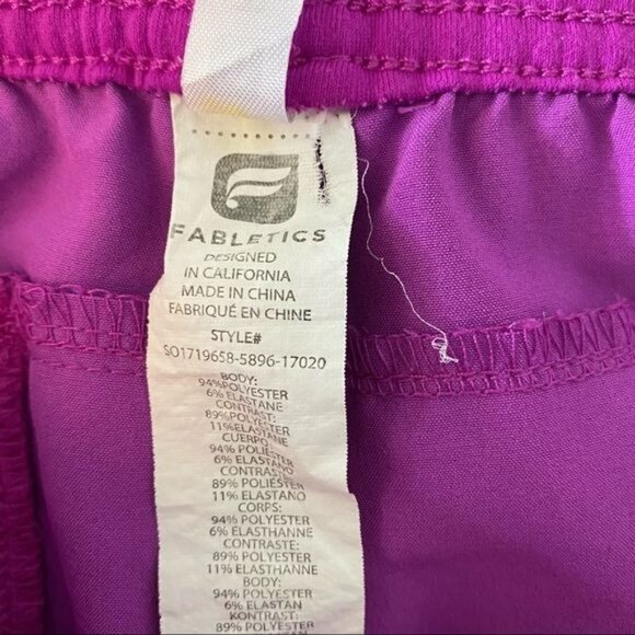 Fabletics Purple Running Athletic Shorts with Pockets Womens XS - Picture 11 of 11